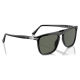 Persol - PO3225S - Nero / Polarizzata Verde - Occhiali da Sole - Persol Eyewear