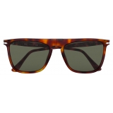Persol - PO3225S - Havana / Green - Sunglasses - Persol Eyewear