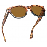 Persol - PO3231S - Brown Tortoise-Opal Blue / Brown - Sunglasses - Persol Eyewear