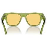 Persol - PO3294S - Transparent Green / Yellow - Sunglasses - Persol Eyewear