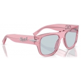 Persol - PO3294S - Transparent Pink / Blue Vintage - Sunglasses - Persol Eyewear