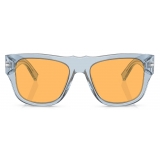 Persol - PO3294S - Transparent Azure / Orange - Sunglasses - Persol Eyewear