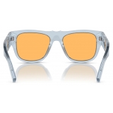 Persol - PO3294S - Azzurro Trasparente / Arancione - Occhiali da Sole - Persol Eyewear