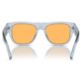 Persol - PO3294S - Transparent Azure / Orange - Sunglasses - Persol Eyewear