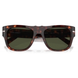 Persol - PO3294S - Havana / Green - Sunglasses - Persol Eyewear