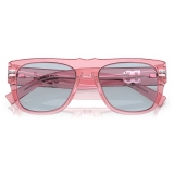 Persol - PO3295S - Transparent Pink / Blue Vintage - Sunglasses - Persol Eyewear