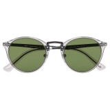 Persol - PO3248S - Grigio Trasparente / Verde - Occhiali da Sole - Persol Eyewear