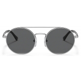 Persol - PO2496S - Silver / Dark Grey - Sunglasses - Persol Eyewear