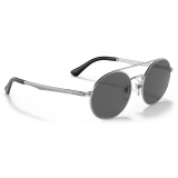 Persol - PO2496S - Silver / Dark Grey - Sunglasses - Persol Eyewear