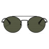 Persol - PO2496S - Nero Semi-Brillante / Verde - Occhiali da Sole - Persol Eyewear