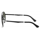 Persol - PO2496S - Black Demishiny / Green - Sunglasses - Persol Eyewear