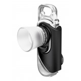 olloclip - Macro Pro Lens Set - Black Lens / Black Clip - iPhone 8 / 7 / 8 Plus / 7 Plus - Macro Lens 7X 14X 21X - Lens Set