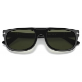 Persol - PO3271S - Black / Polar Green - Sunglasses - Persol Eyewear