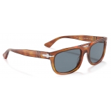 Persol - PO3271S - Terra di Siena / Light Blue - Sunglasses - Persol Eyewear