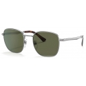 Persol - PO2497S - Gunmetal / Green Polar - Sunglasses - Persol Eyewear