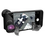 olloclip - Vista Lens Set - Black Lens / Black Clip - iPhone 8 / 7 / 8 Plus / 7 Plus - Telephoto and Super-Wide - Lens Set
