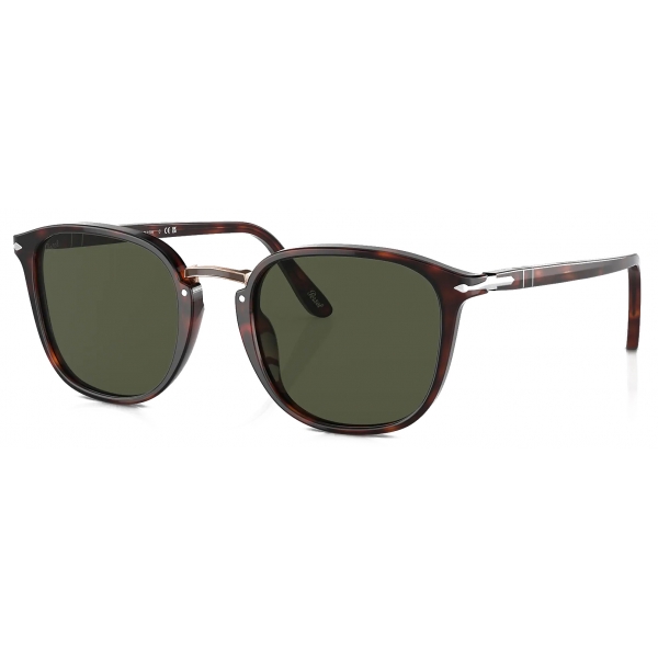 Persol - PO3186S - Havana / Green - Sunglasses - Persol Eyewear - Avvenice