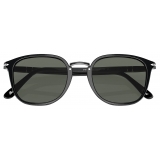 Persol - PO3186S - Black / Polarized Green - Sunglasses - Persol Eyewear