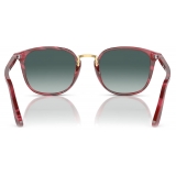 Persol - PO3186S - Red / Gradient Grey - Sunglasses - Persol Eyewear