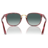 Persol - PO3186S - Rosso / Sfumato Grigio - Occhiali da Sole - Persol Eyewear