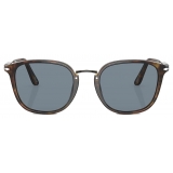 Persol - PO3186S - Caffè / Light Blue - Sunglasses - Persol Eyewear