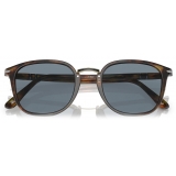 Persol - PO3186S - Caffè / Azzurro - Occhiali da Sole - Persol Eyewear