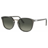 Persol - PO3186S - Grey Taupe Transparent / Grey Gradient - Sunglasses - Persol Eyewear