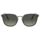 Persol - PO3186S - Grey Taupe Transparent / Grey Gradient - Sunglasses - Persol Eyewear