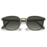 Persol - PO3186S - Grigio Talpa Trasparente / Sfumato Grigio - Occhiali da Sole - Persol Eyewear