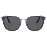 Persol - PO3186S - Blu / Grigio Scuro - Occhiali da Sole - Persol Eyewear