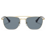 Persol - PO2494S - Gold / Light Blue - Sunglasses - Persol Eyewear