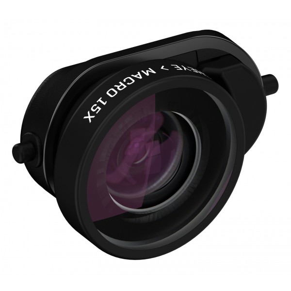 olloclip - Connect Fisheye + Macro 15X Lens - Black - iPhone 8 / 7 / 8 Plus / 7 Plus - Add on Connected Lenses