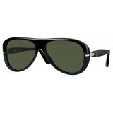 Persol - PO3260S - Nero / Verde - Occhiali da Sole - Persol Eyewear