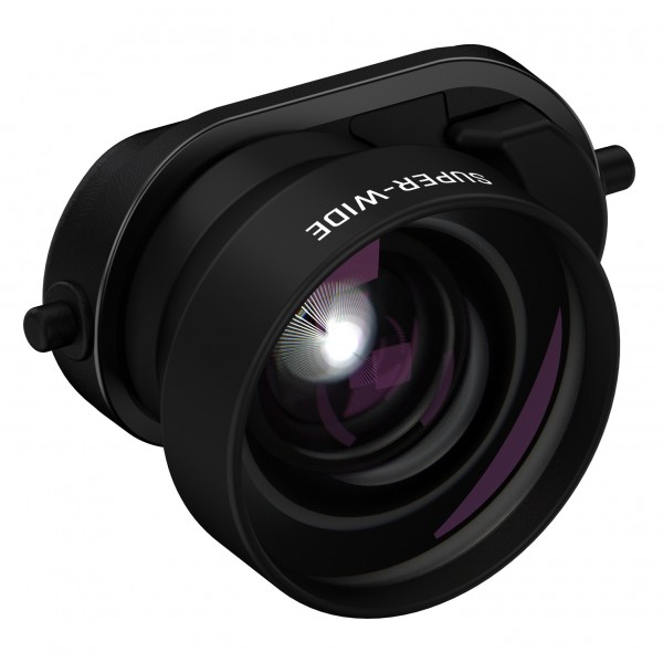 olloclip - Connect Super-Wide Lens - Black - iPhone 8 / 7 / 8 Plus / 7 Plus - Add on Connected Lenses