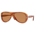 Persol - PO3260S - Terra di Siena / Polarizzata Marrone - Occhiali da Sole - Persol Eyewear