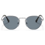 Persol - PO2491S - Argento / Azzurro - Occhiali da Sole - Persol Eyewear