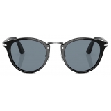 Persol - PO3108S - Black / Light Blue - Sunglasses - Persol Eyewear