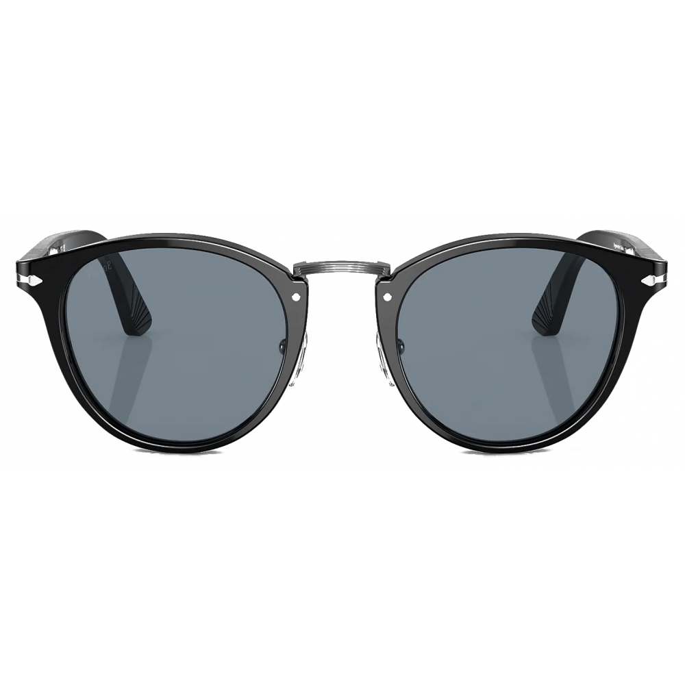 Persol - PO3108S - Black / Light Blue - Sunglasses - Persol Eyewear ...