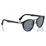 Persol - PO3108S - Nero / Azzurro - Occhiali da Sole - Persol Eyewear