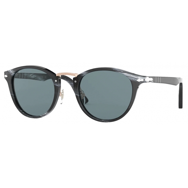 Persol - PO3108S - Black / Blue - Sunglasses - Persol Eyewear