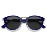 Persol - PO3108S - Blue / Grey - Sunglasses - Persol Eyewear