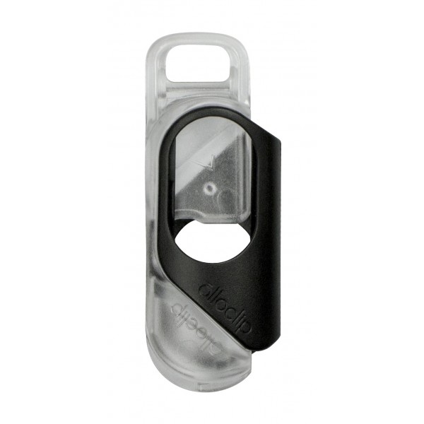 olloclip - iPhone 8 / 7 Clip + Pendant Stand (Cover) - Clip Nero / Stand Pendente Chiaro - iPhone 8 / 7 - Clip Professionale