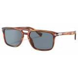 Persol - PO3273S - Terra di Siena / Azzurro - Occhiali da Sole - Persol Eyewear