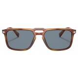 Persol - PO3273S - Terra di Siena / Light Blue - Sunglasses - Persol Eyewear