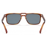 Persol - PO3273S - Terra di Siena / Azzurro - Occhiali da Sole - Persol Eyewear