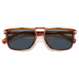 Persol - PO3273S - Terra di Siena / Azzurro - Occhiali da Sole - Persol Eyewear