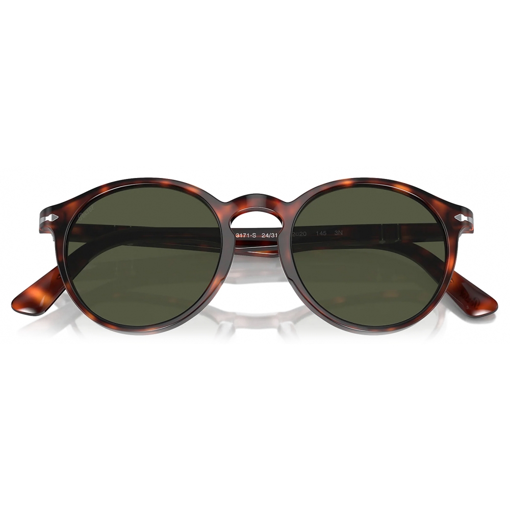 Persol - PO3171S - Havana / Green - Sunglasses - Persol Eyewear - Avvenice