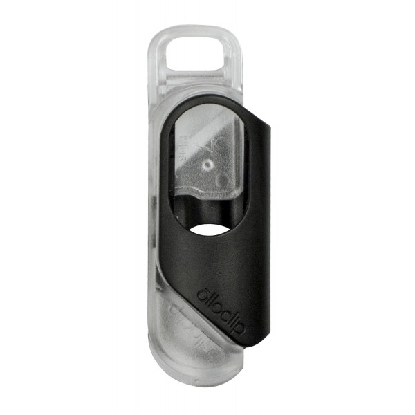 olloclip - iPhone 8 Plus / 7 Plus Clip + Pendant Stand (Case) - Black Clip / Clear Pendant Stand - iPhone - Professional Clip