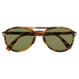 Persol - El Profesor Sergio - Caffè / Green - Sunglasses - Persol Eyewear