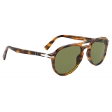 Persol - El Profesor Sergio - Caffè / Green - Sunglasses - Persol Eyewear